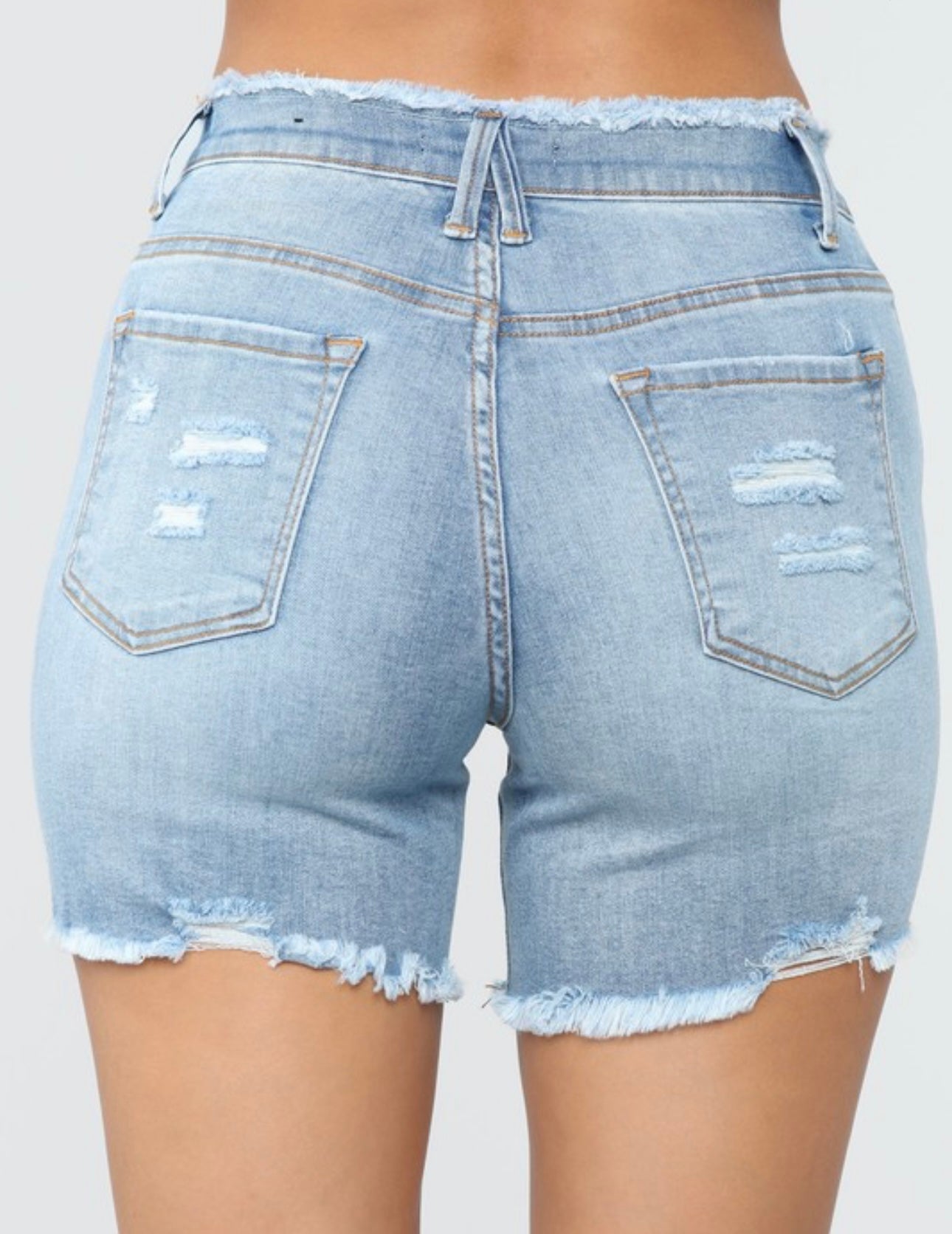 High Rise Bermuda shorts